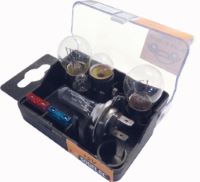 COFFRET SECOURS 12V H7 - 5 AMPOULES 2 FUSIBLES